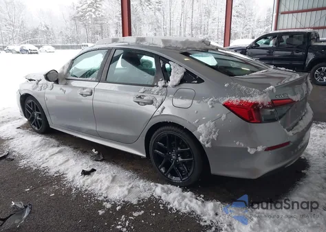 2023 Honda Civic Sport z USA, uszkodzony, nr VIN 2HGFE2F57PH526207